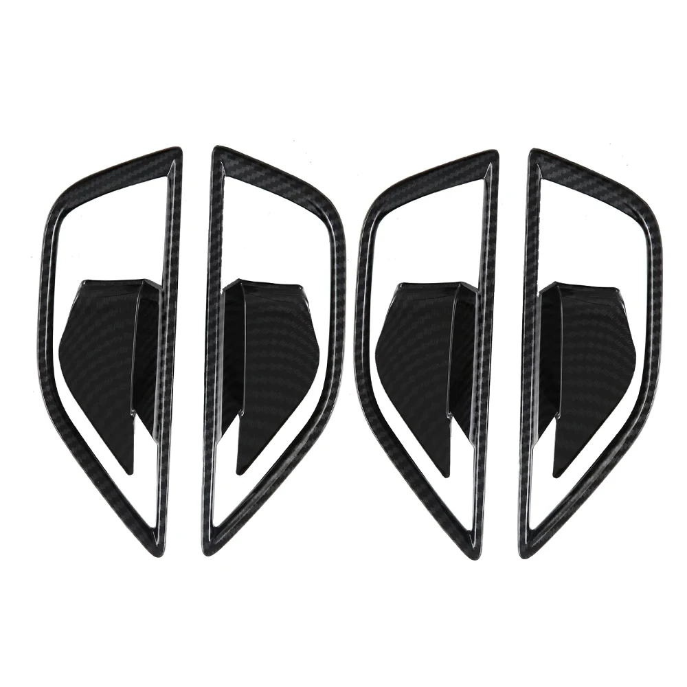 4 шт. внутренние дверные ручки накладки на чашку подходят для Subaru Crosstek 2023-2024 (левый