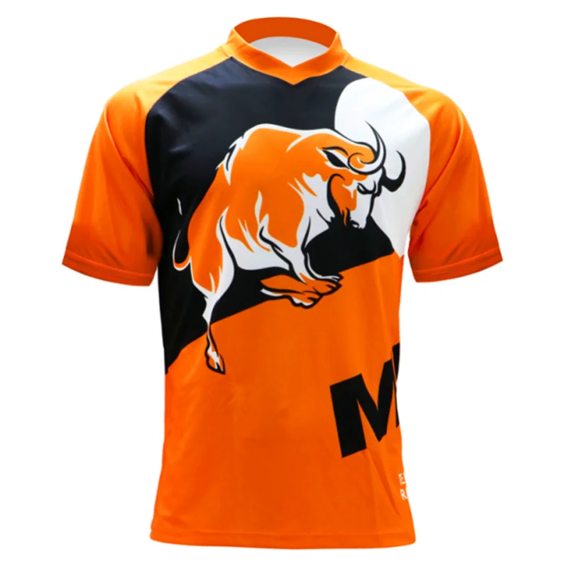 

2023 Summer Men's Downhill Mountain Bike MTB Shirts Offroad DH Motorcycle Motocross Sportwear Clothing MTB Leatt Racing jersey