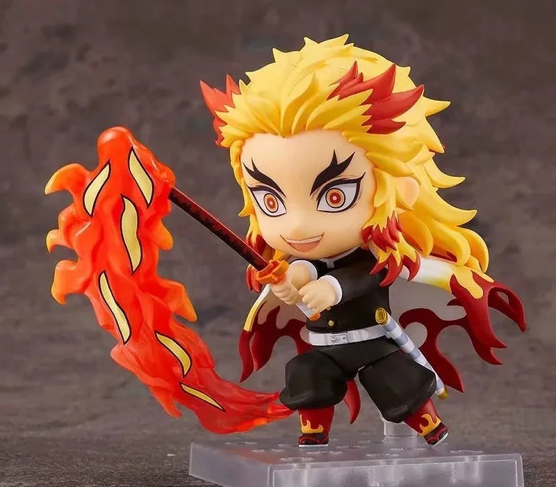 

10cm Demon Slayer Rengoku Kyoujurou 1541# Action Figure Collection Model toys cartoon