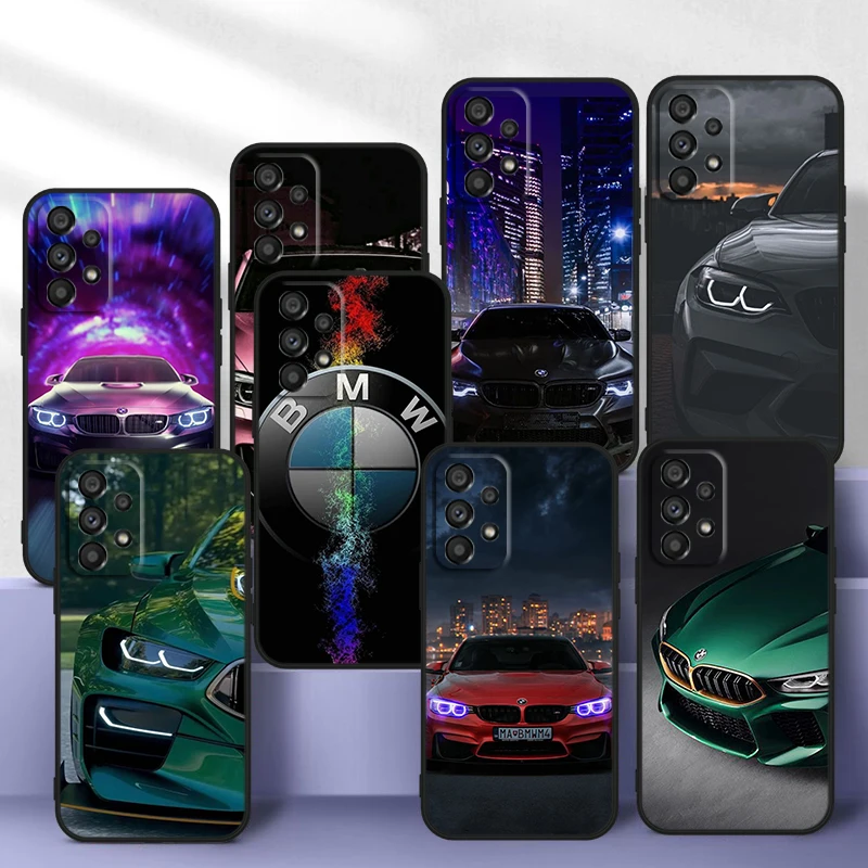 

Fashion Bmw Sports Luxury For Samsung A14 A54 A34 A73 A53 A33 A23 A13 A32 A72 A52 A32 A22 A03 A02 Silicone Black Soft Phone Case