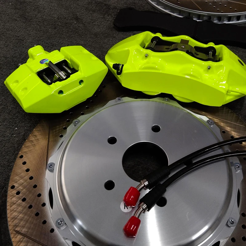 Алюминиевые комплекты GT6 передних GT4 задних тормозов с электрическим ручным