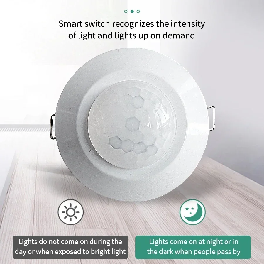 Умный Датчик Человеческого Тела Переменного Тока 85-265 Со Встроенным Сенсорным