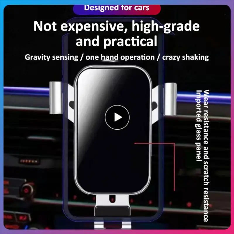 

Air Vent Car Phone Bracket 360 Degree Rotation Portable Car Cell Support Practical Convenient Durable Mobile Holder In Car
