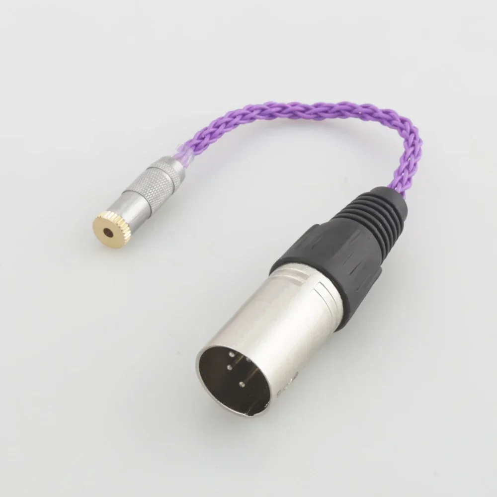 Аудио HIFI 4-контактный XLR сбалансированный штекер на 2 5 мм TRRS
