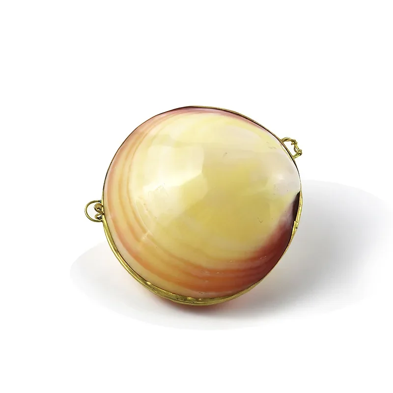 Шкатулка из натуральной ракушки Золотого Поля розовая шкатулка для ювелирных