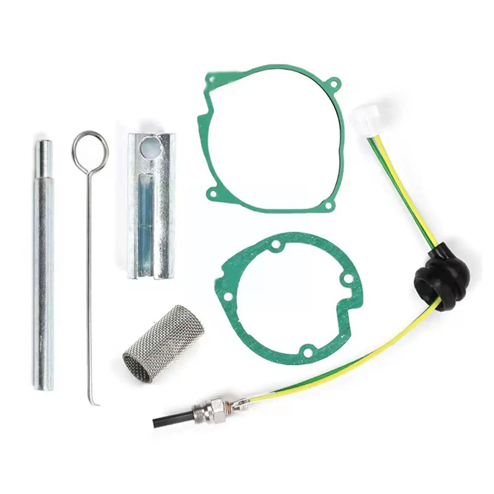 

12 В автомобильный Грузовик Лодка Универсальный Воздушный дизельный стояночный обогреватель керамический контактный светящийся разъем E1F6