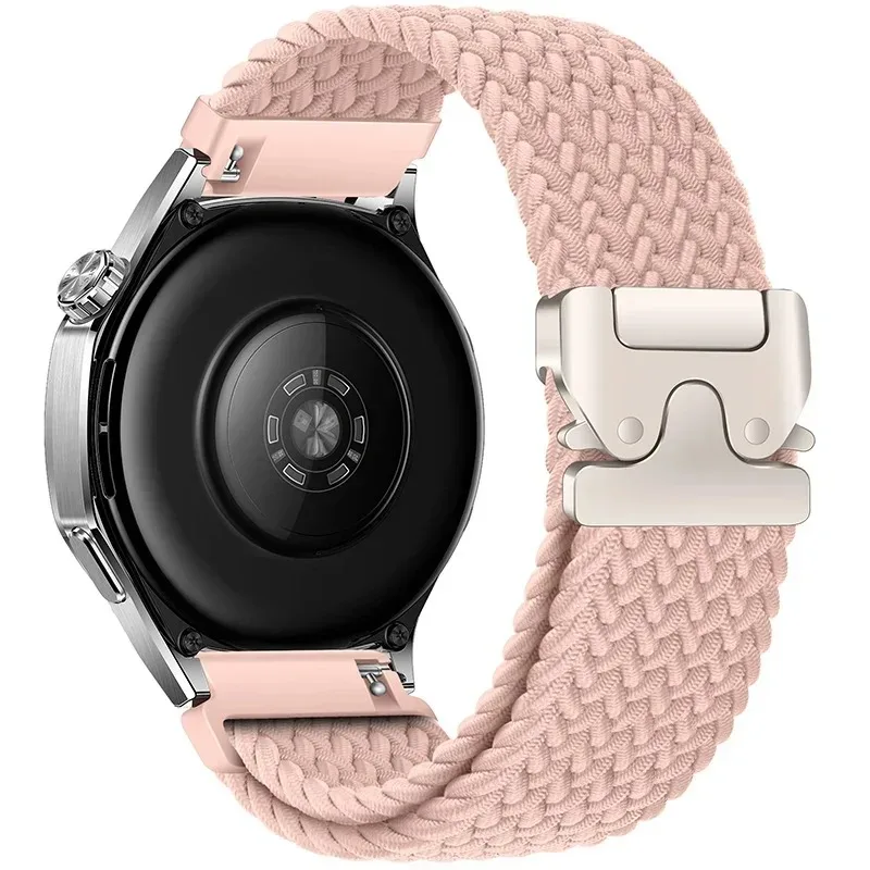 Фото Нейлоновый плетеный ремешок для Xiaomi Watch 5 S5 S4 S3 S2 S1 Color 2-1 S4 Sport с парашютной пряжкой и петлей, ремешок для OPPO Watch X/X2/X3/S Correa №5