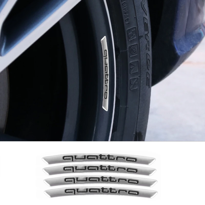 4 шт. автомобильные диски для Audi Sline A1 A3 A4 B8 B7 B6 A5 A6 A7 A8 Q2 Q3 Q5 Q7 TT |
