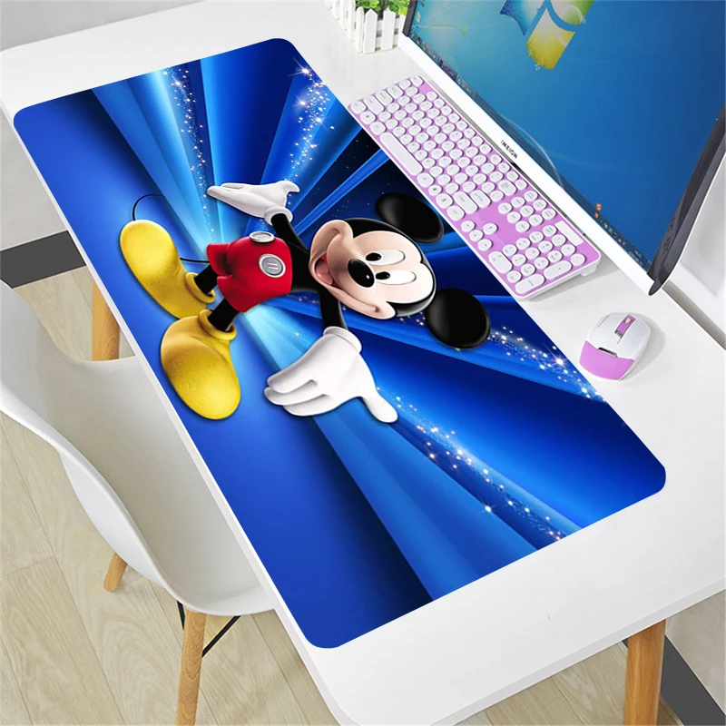 mickey and minnie Mouse Pad Larger XXL 900x400 Speed mini pc computer Keyboard Desk mat LOL CS GO gaming accessories mousepad