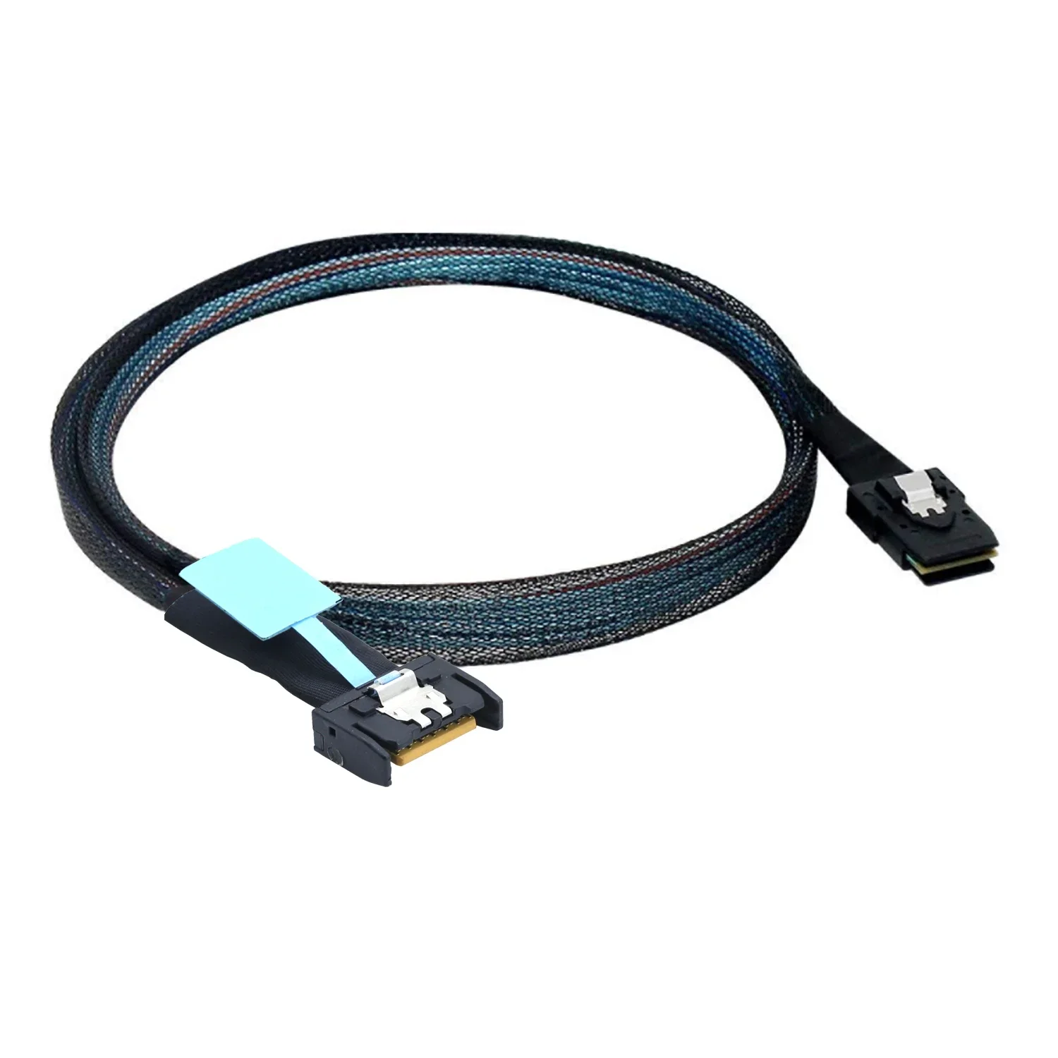 Кабель-адаптер для сервера Slimline SFF-8654 MCIO 4I 4X 38-Pin На MINI SAS с поддержкой PCIe Gen5