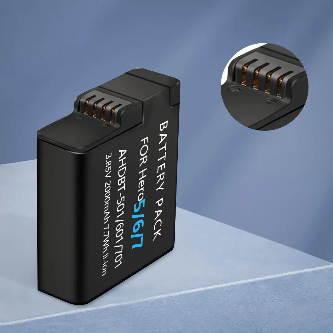 Аккумулятор 2000 мАч для GoPro Hero 5 6 7 8 |