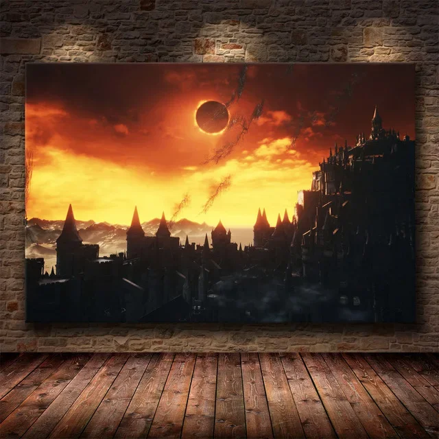 

Художественный принт Dark Souls на холсте