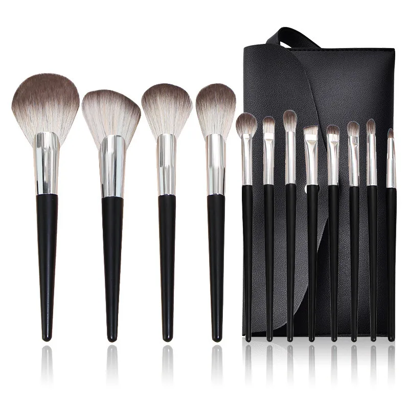 

12Pcs Professional Make Up Brush Foundation Blending Blush Concealer Eye Shadow Face Liquid Powder Cream Cosmetics Brushes Set