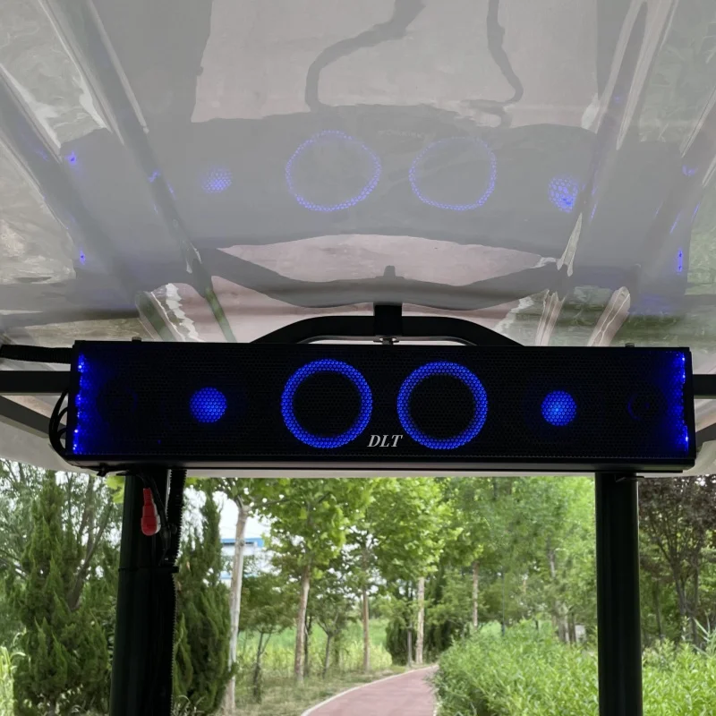 Уличная законная электрическая тележка для гольфа 4000 Вт 48 В трансформируемая