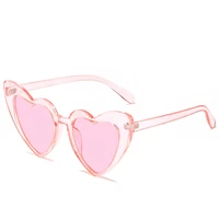 fashion heart women sunglasses personality big frame glitter pink sun shades glasses 2022 luxury brand eyeglasses uv400 eyewear