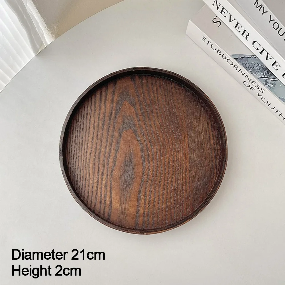 

Деревянный винтажный поднос 21/24/27/30/33 см