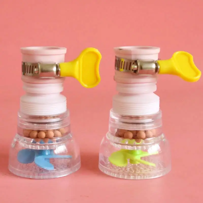 

1PC Filter Faucet Splash Filter Water Saving Water Filter Foldable 360 Rotating Household Faucet Tap Kitchen Random Color