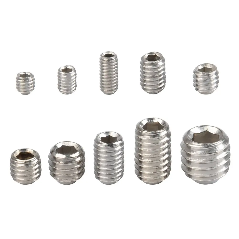 ZoeRax 200 Шт. Набор Винтов Из Нержавеющей Стали 304 M3-M8 Винты С Шестигранной Головкой И