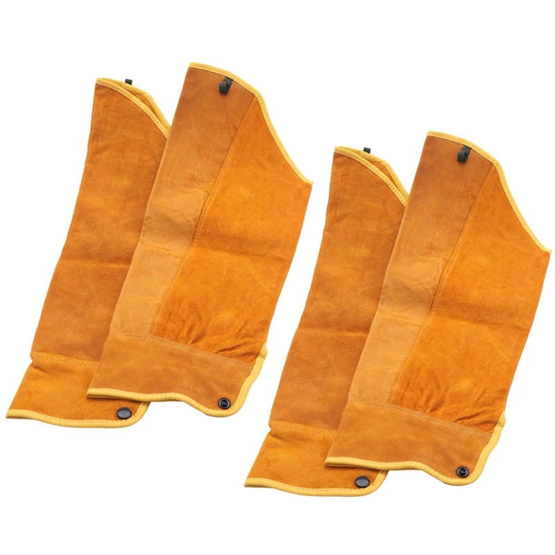 

Hot SV-4Pcs 21.6 Inch Imitation Leather Welding Sleeves Protective Heat Arm Sleeve Tool