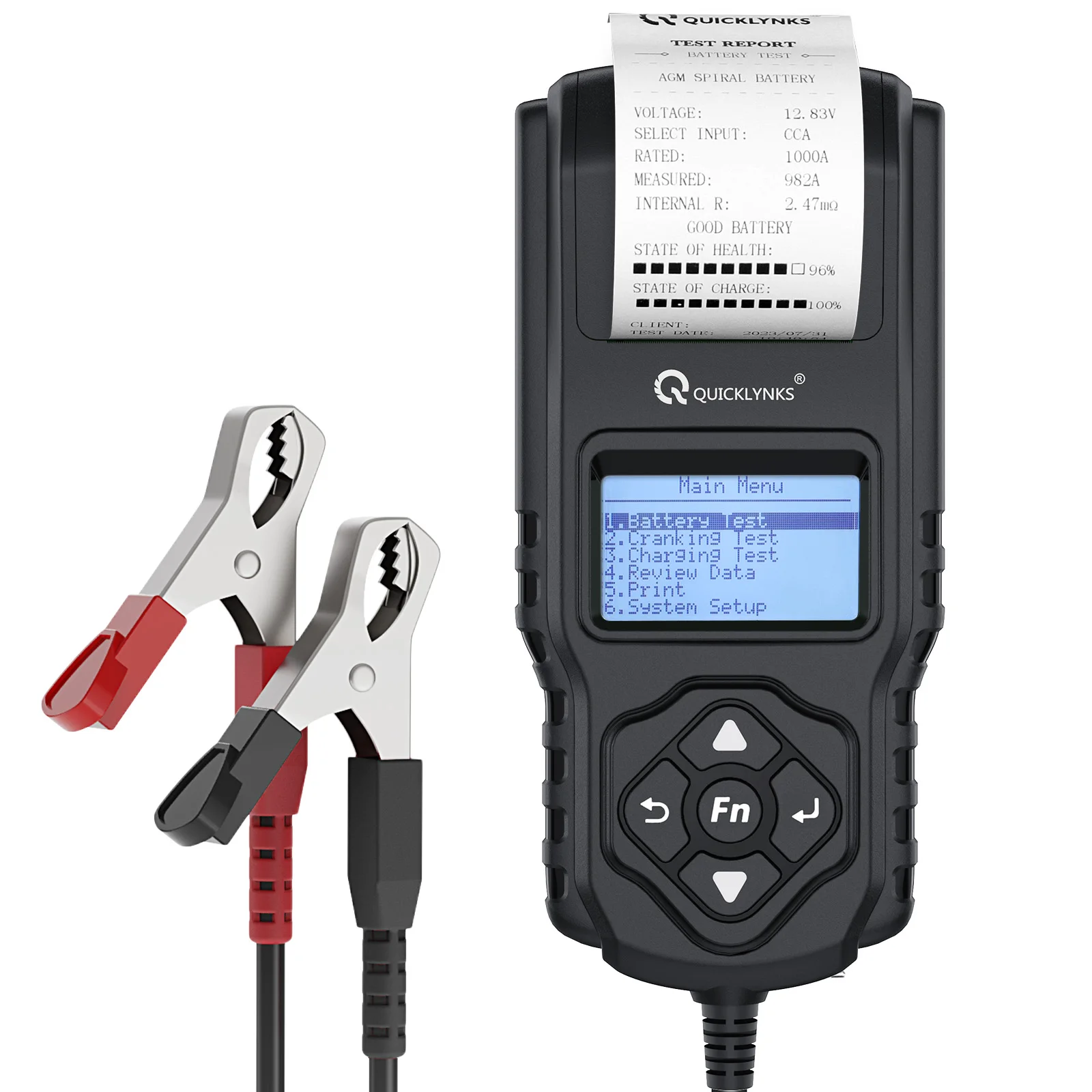 Новый тестер автомобильного аккумулятора BA2000 12 В/24 В тест на разрядку зарядку