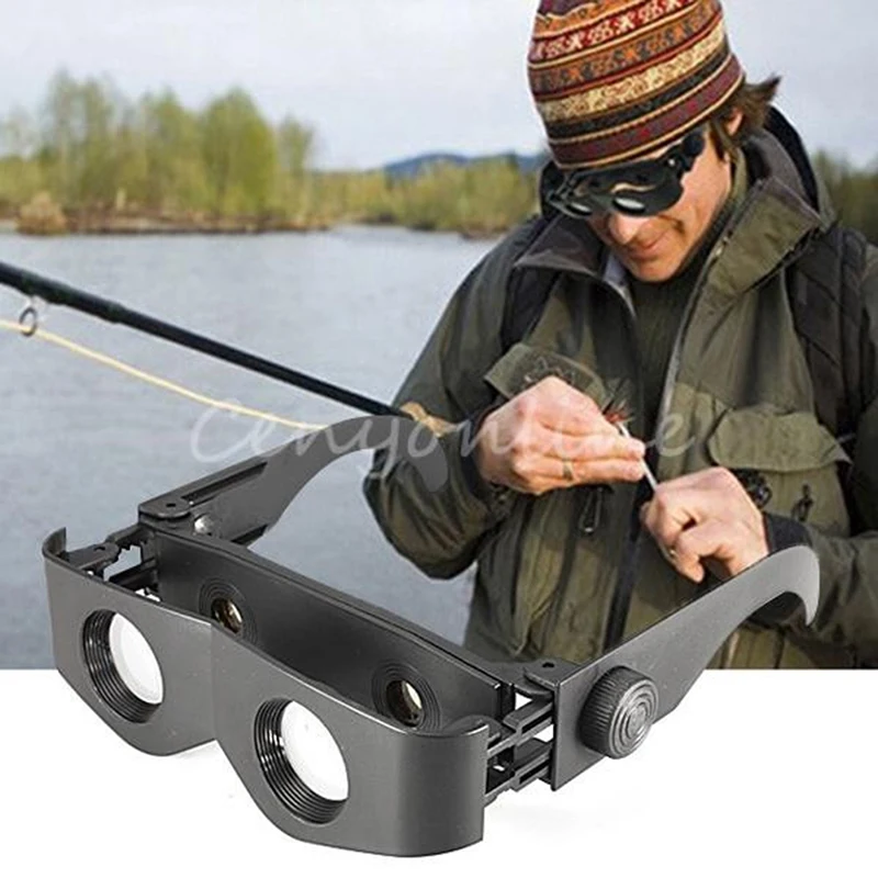 

Portable Glasses Style Telescope Magnifier Binoculars For Fishing Hiking Concert Sport Supply Binoculars Fishing Telescope