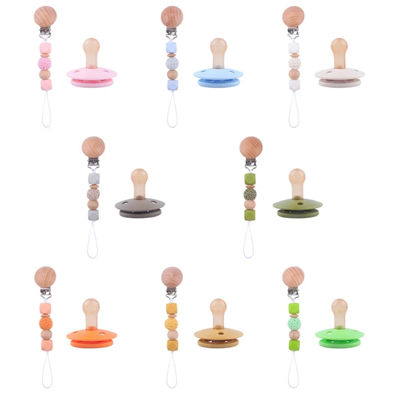 1 Набор Детская Соска с цепочкой-зажимом соска Прорезыватель для ухода без бисфенола А силиконовые бусины для младенцев удобство успокаивание Прямая поставка 1 Набор Детская Соска с цепочкой-зажимом соска Прорезыватель для ухода без бисфенола А силиконовые бусины для младенцев удобство успокаивание Прямая поставка