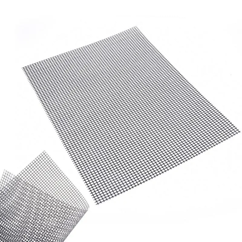

Nonstick Barbecue Grilling Mats High Security Grid Shape BBQ Mat With Heat Resistance 30x33cm For Outdoor Activities Famous