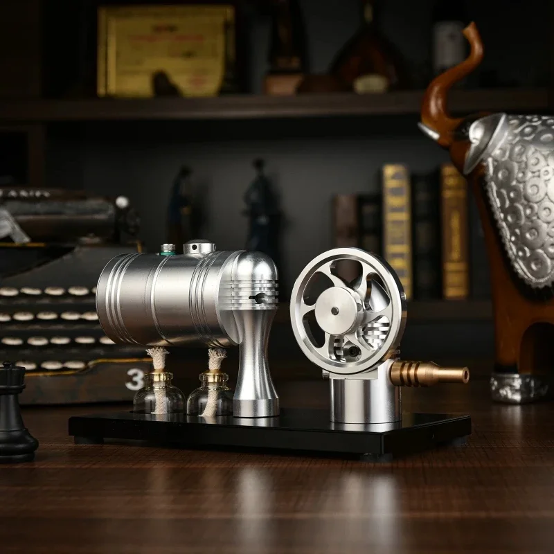 K005 модель с паровым двигателем нагревательным бойлером старт двигателя в стиле