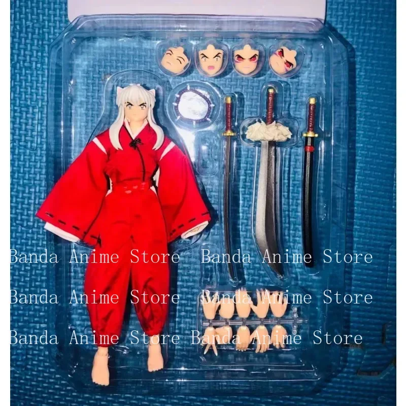 Фото Dasin/Great Toys/GT Inuyasha 1/12 16 см/6 дюймов SHF/S.H.F ПВХ фигурка модель коллекция игрушек подарок на складе №1