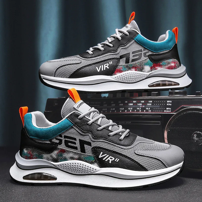 

Tenis Masculino Men Autumn Spring Sneakers Sport Running Canvas Shoes Walking Footwear Trainers Breathable Shoe Size 39-44