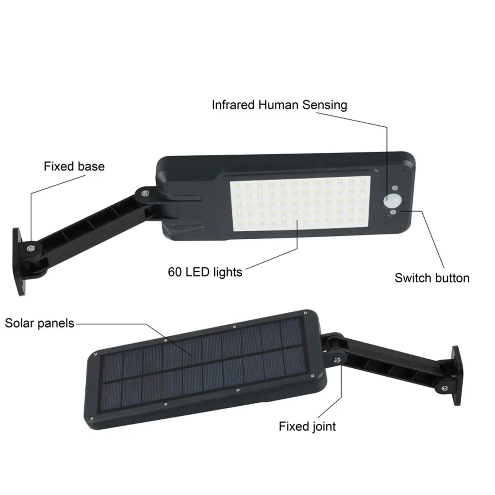 

Лампа с солнечной батареей, инструмент для дистанционного управления, датчик освещения, ландшафтные лампы, расположение садовых сцен, черн...
