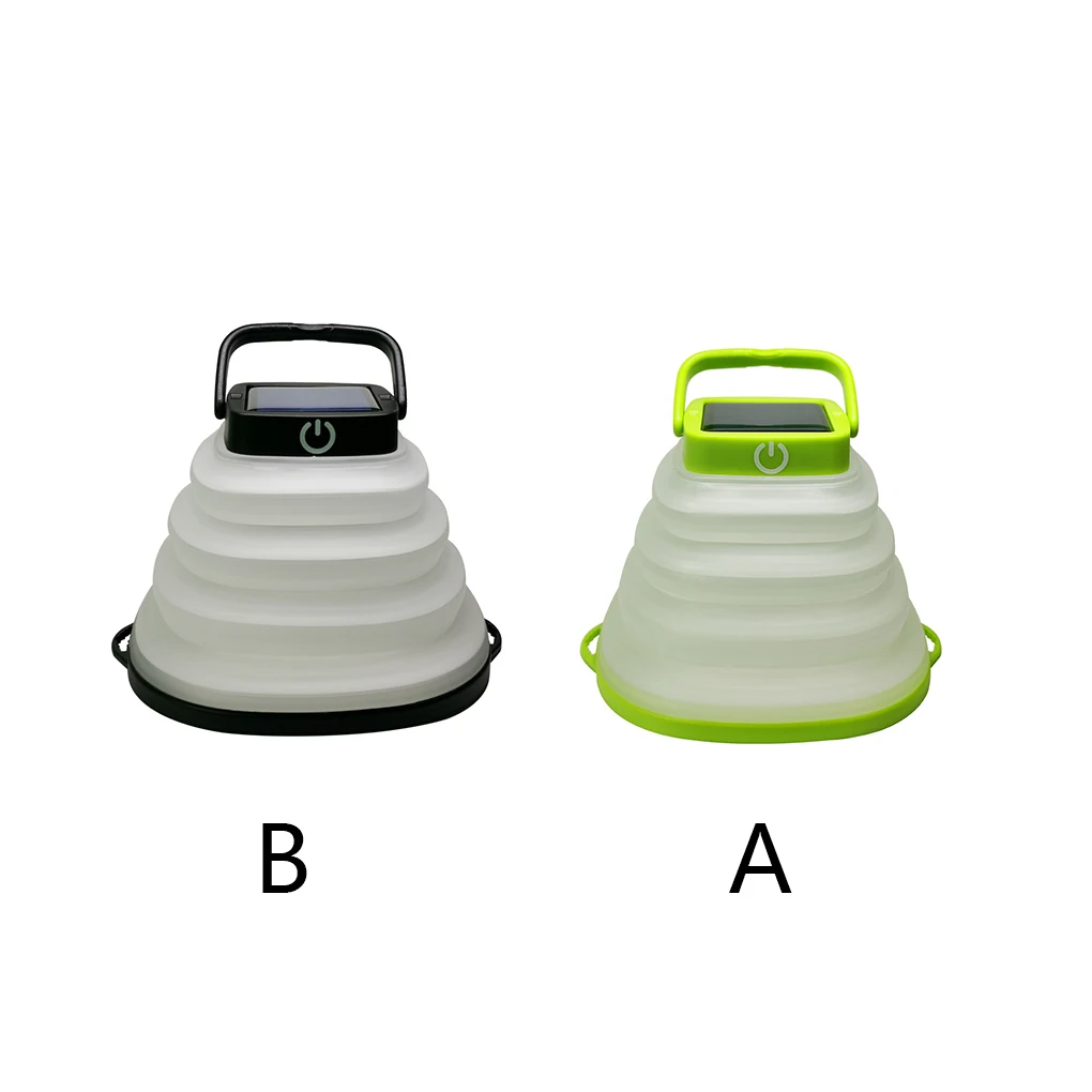 

Solar Light Foldable Outdoor Camp Lamp Household Wearable Convenient Lantern Decoration Path Illumination Camping