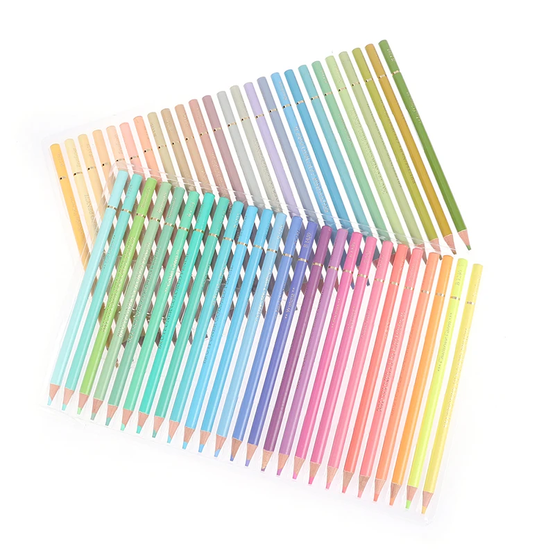 

50 цветов профессиональные художественные цветные карандаши пастельный карандаш для школьного рисования