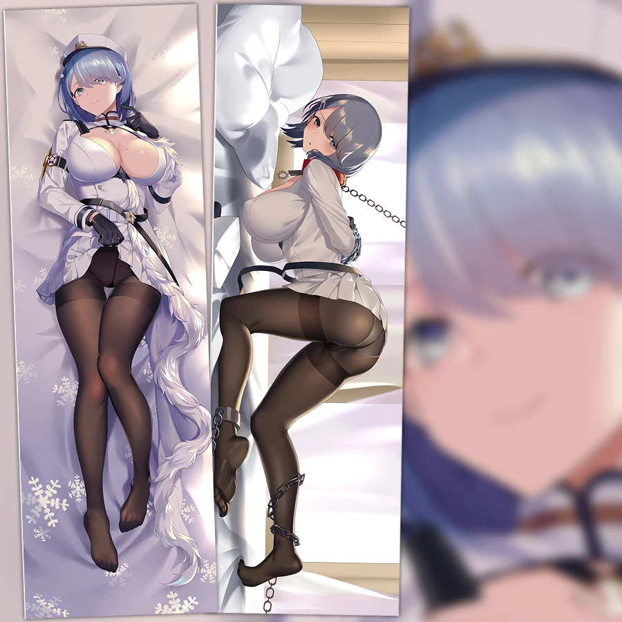 

Аниме игра Азур Лейн SN шапаев Косплей дакимакура 2-сторонняя обнимающая подушка для тела Чехол японская искусственная Обложка рождественск...