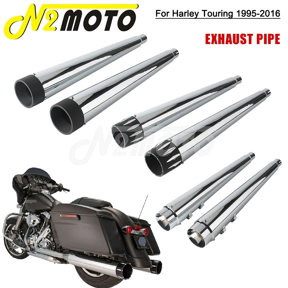 Мотоциклетный 4-дюймовый глушитель с вентиляционной трубой DB Killer для Harley Touring