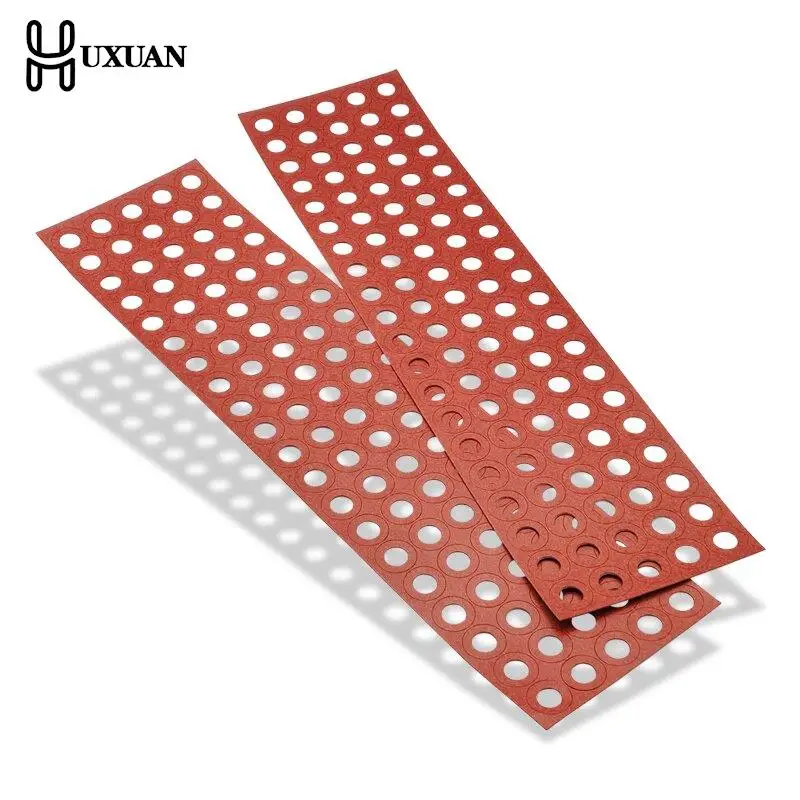 

Изоляционная прокладка для анодов литий-ионных аккумуляторов 200 шт., изоляционное кольцо для анодов литий-ионных аккумуляторов серии 18650, изоляционная прокладка с полыми точками