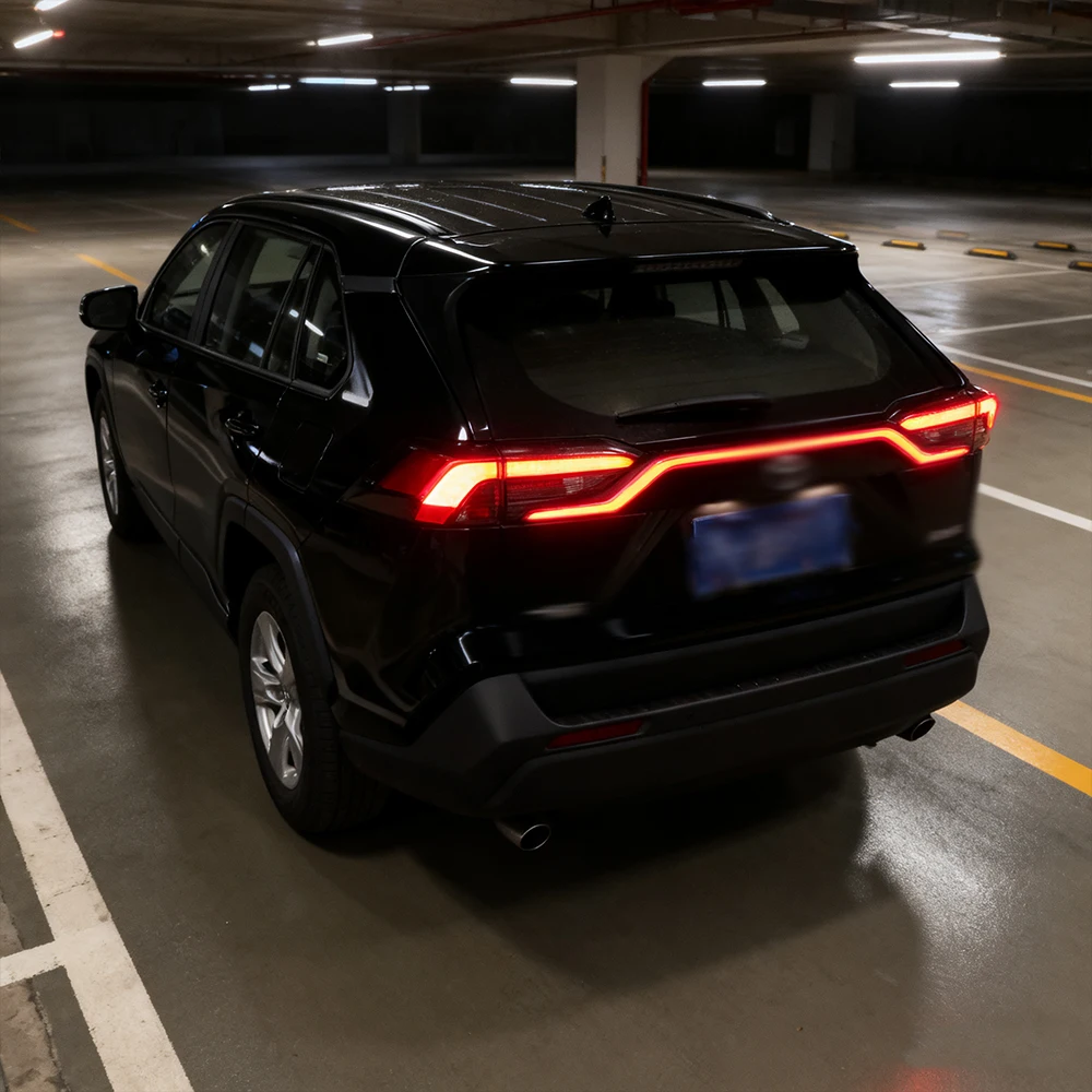 Фото Для Toyota RAV4 2020-2025: Обновленный задний фонарь в сборе, динамический светодиодный, прямой монтаж, аксессуары Plug-and-Play №4
