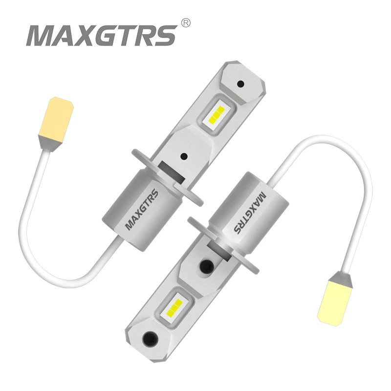 

2 шт. H3 Super Led лампы 80 Вт авто фары автомобильные светодиодные лампы автомобильный источник света DC 12 В-24 В 6500 К/3000 К белая противотуманная фара автомобильная фара