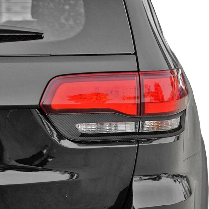 Декоративная рамка для заднего фонаря 2014-2021 Jeep Grand Cherokee 68219812AA 68219813AA узор из