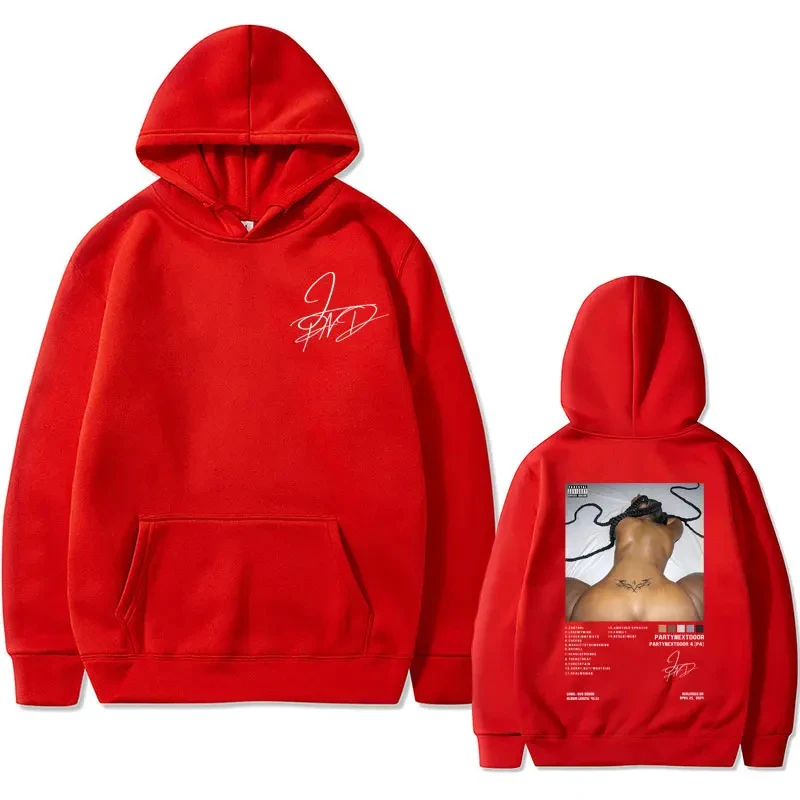 Partynextdoor 4 Обложка Альбома Толстовка С Графическим Рисунком Унисекс Большой