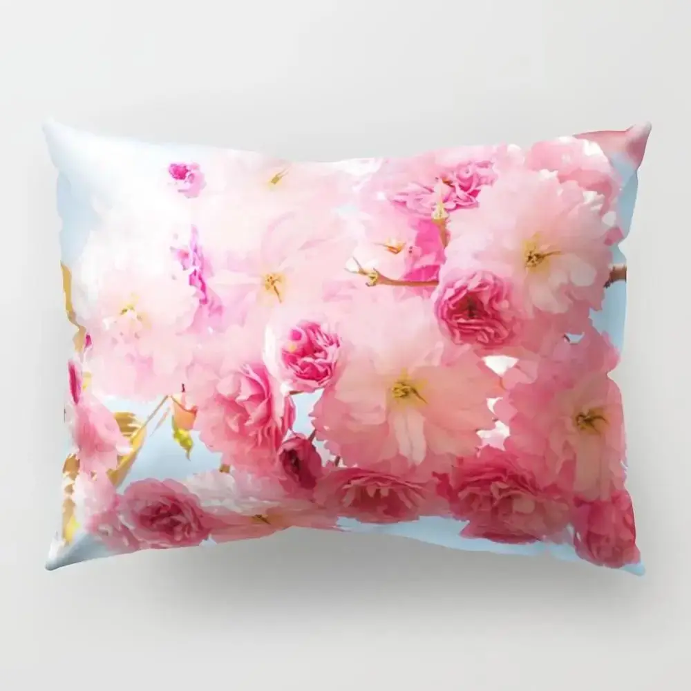 Цветочные ветки художественное украшение для дома объятие подушки