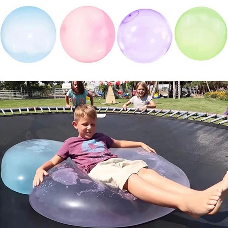 2 шт. гигантский водяной шар надувной водный из мягкой резины подходит для