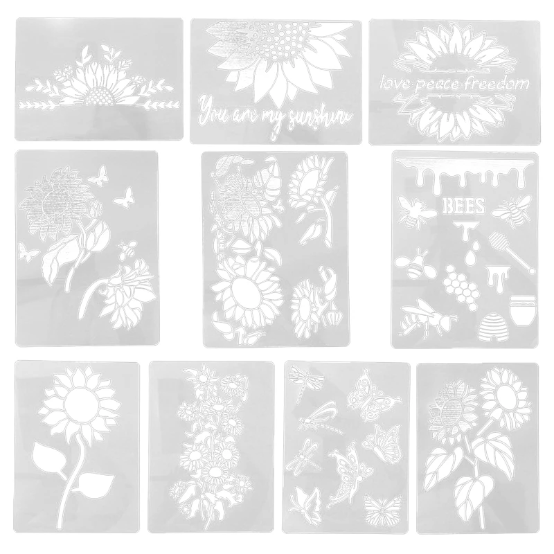 

Painting Template Stencils DIY Craft for Scrapbooking Embossing Teaching Aids T3EB