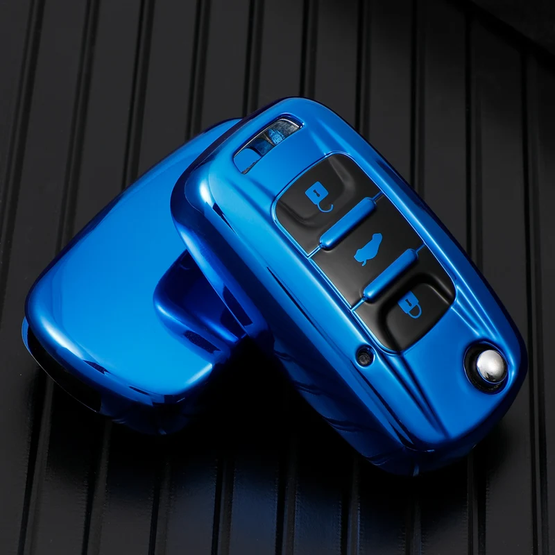 

Soft TPU Car Key Cover Case Shell For Baojun 730 510 560 310 630 310W Shell Fob Auto Key Protector Accessories Keychain