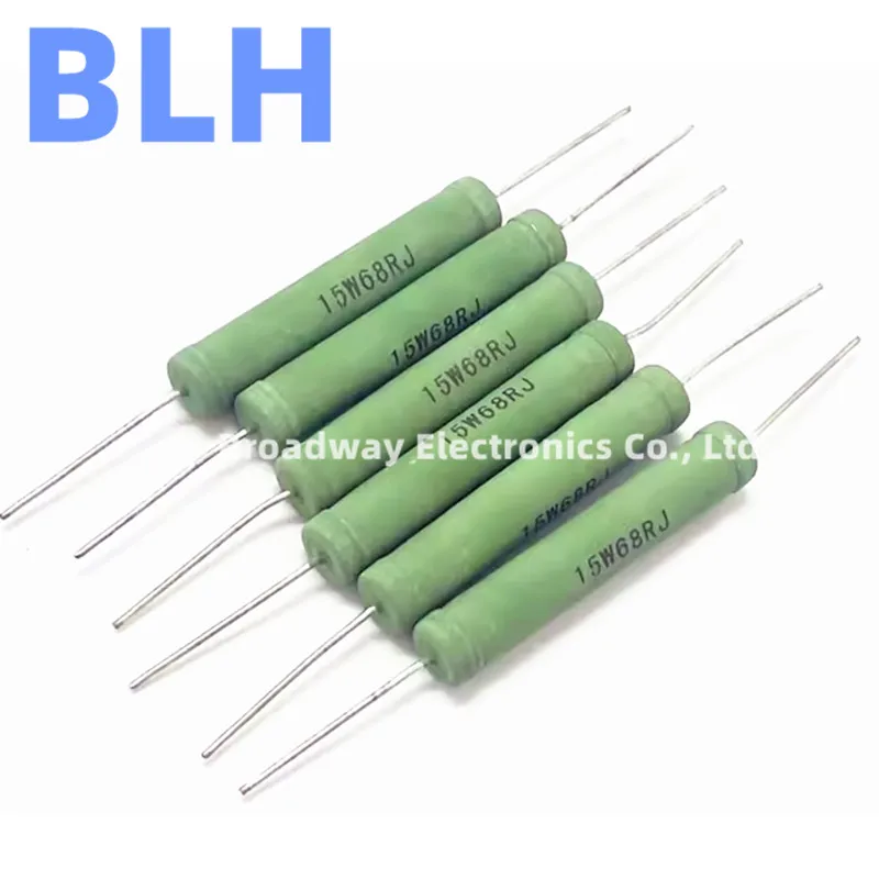 10 шт. Проволочная рана RX21 15 Вт 5% 8.2R 10R 12R 15R 18R 20R 22R 25R 27R 30R 33R 39R 47R 50R 51R 56R 62R 68R 75R 82R 100R