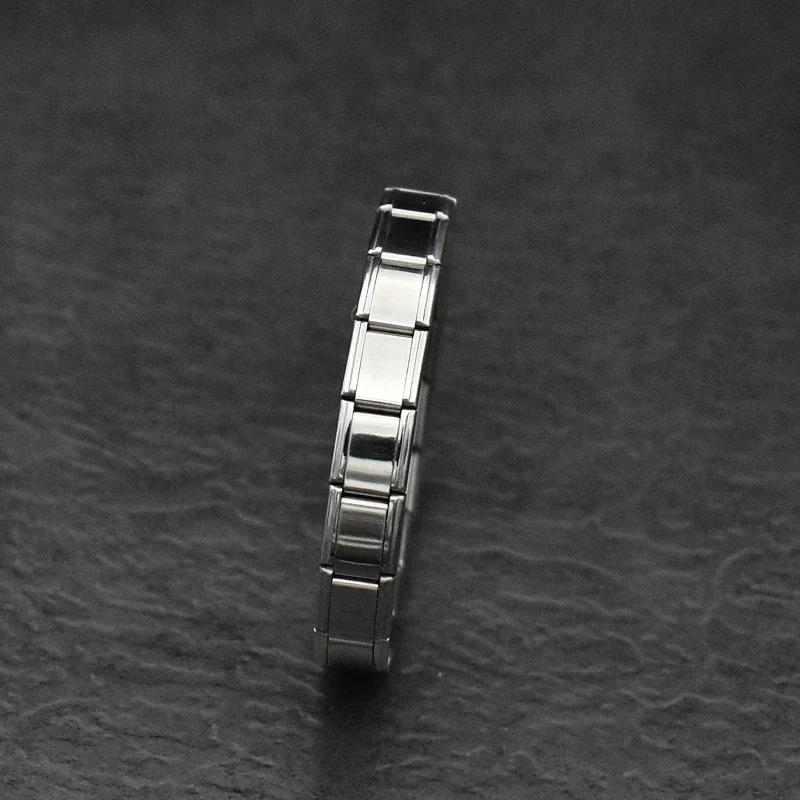 Модный браслет из нержавеющей стали итальянский эластичный браслет-подвеска