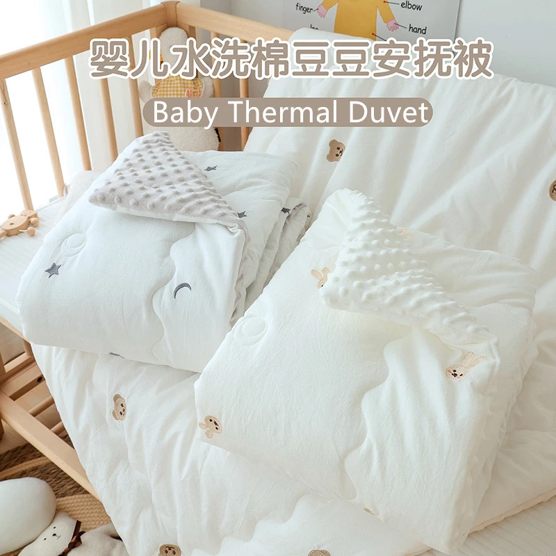 With Filler,spring Winter Toddler Quilted Blanket,thermal Child Baby Duvet Comforter