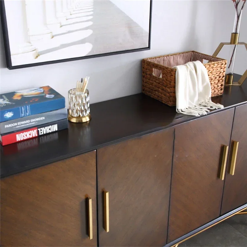 Роскошный шкаф из массива дерева для крыльца обуви украшение гостиной сервант