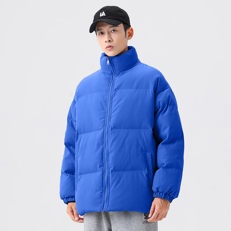 7 Colors Winter Jacket Men Warm Fashion Casual Thick Down Jacket Men Streetwear Loose Short Coat Mens Parker Large Size M-5XL