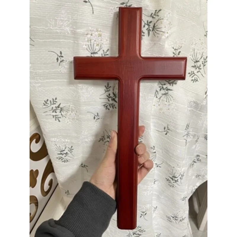 

Деревянный крест, Декор для дома, настенный подарок для церкви, исус святой Иисус, Настенный декор, крест для стен